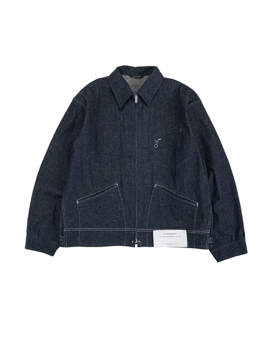 Old Joe Erwin Zip Jacket Indigo