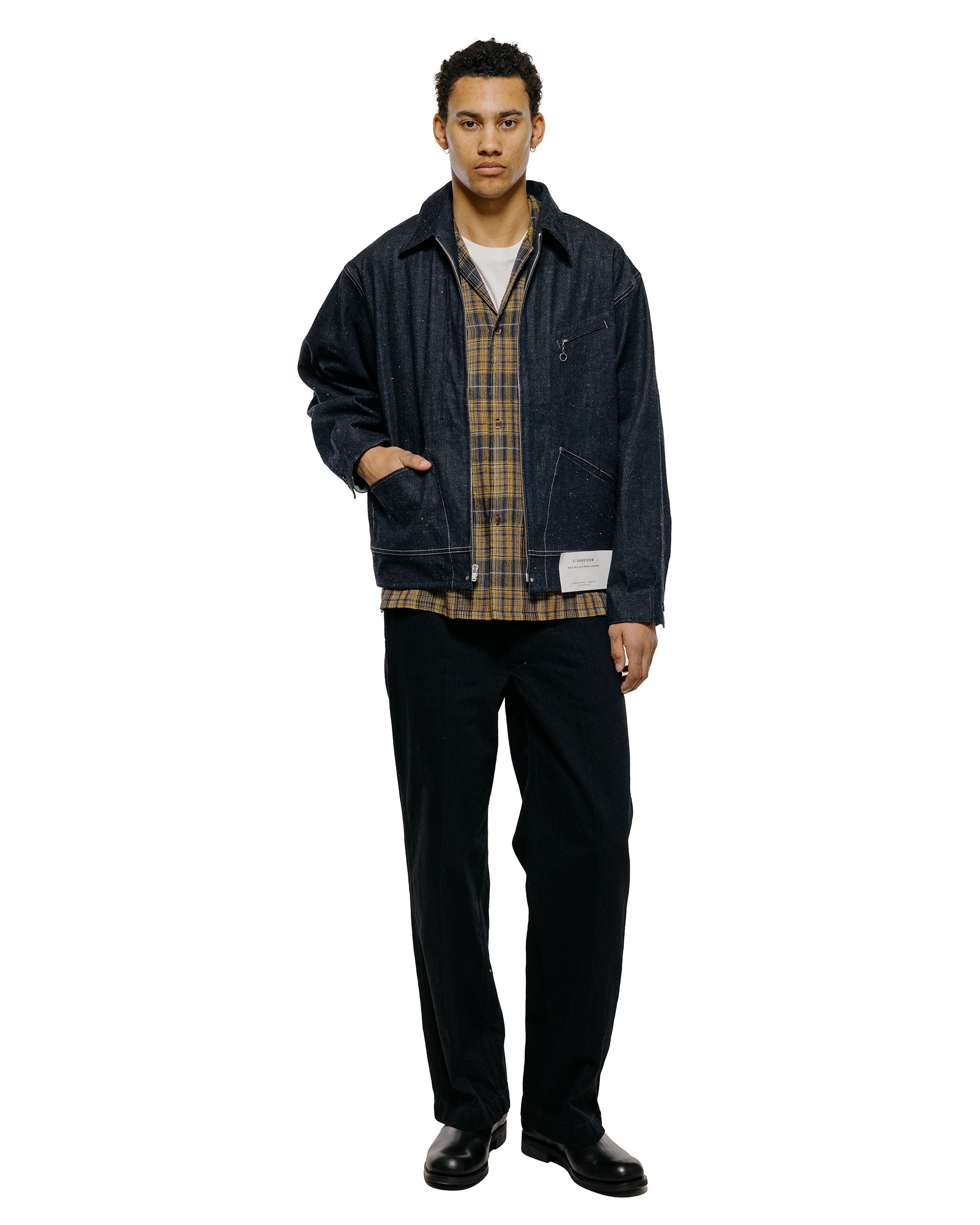 Old Joe Erwin Zip Jacket Indigo