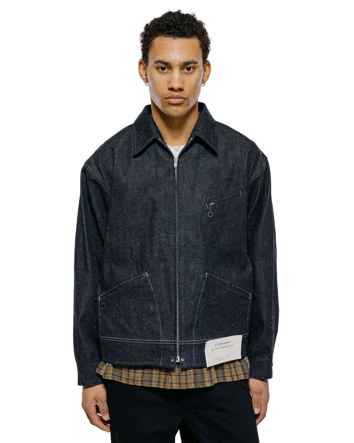 Old Joe Erwin Zip Jacket Indigo