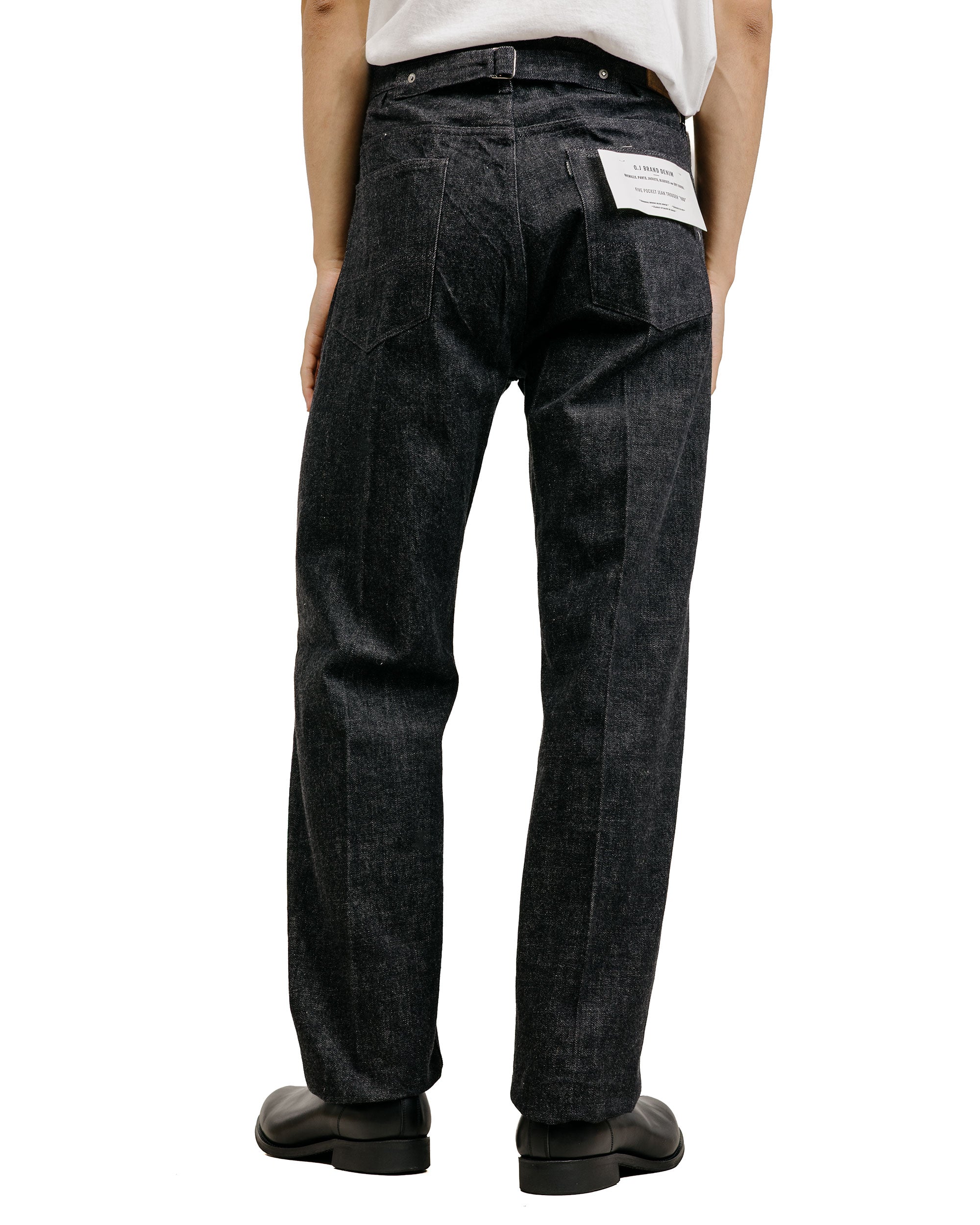 Old Joe Five Pocket Jean Trouser '980' Black