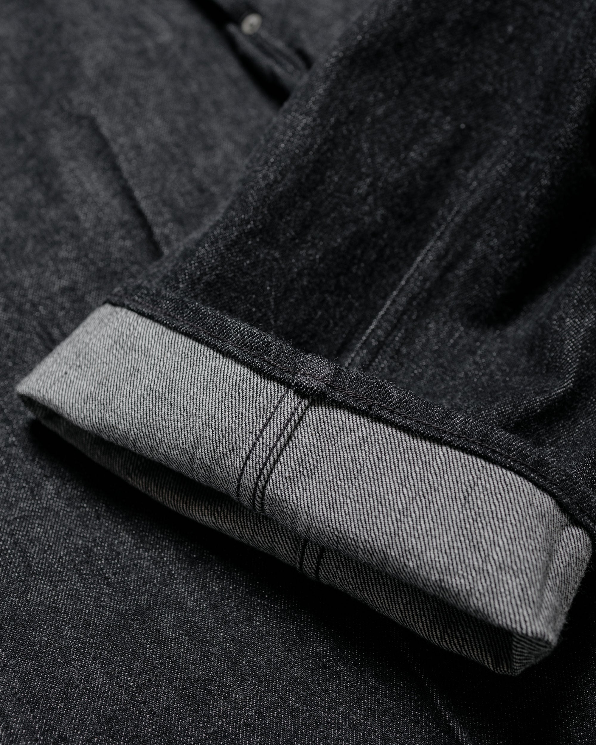 Old Joe Flat-Back Jean Trouser '946' Black