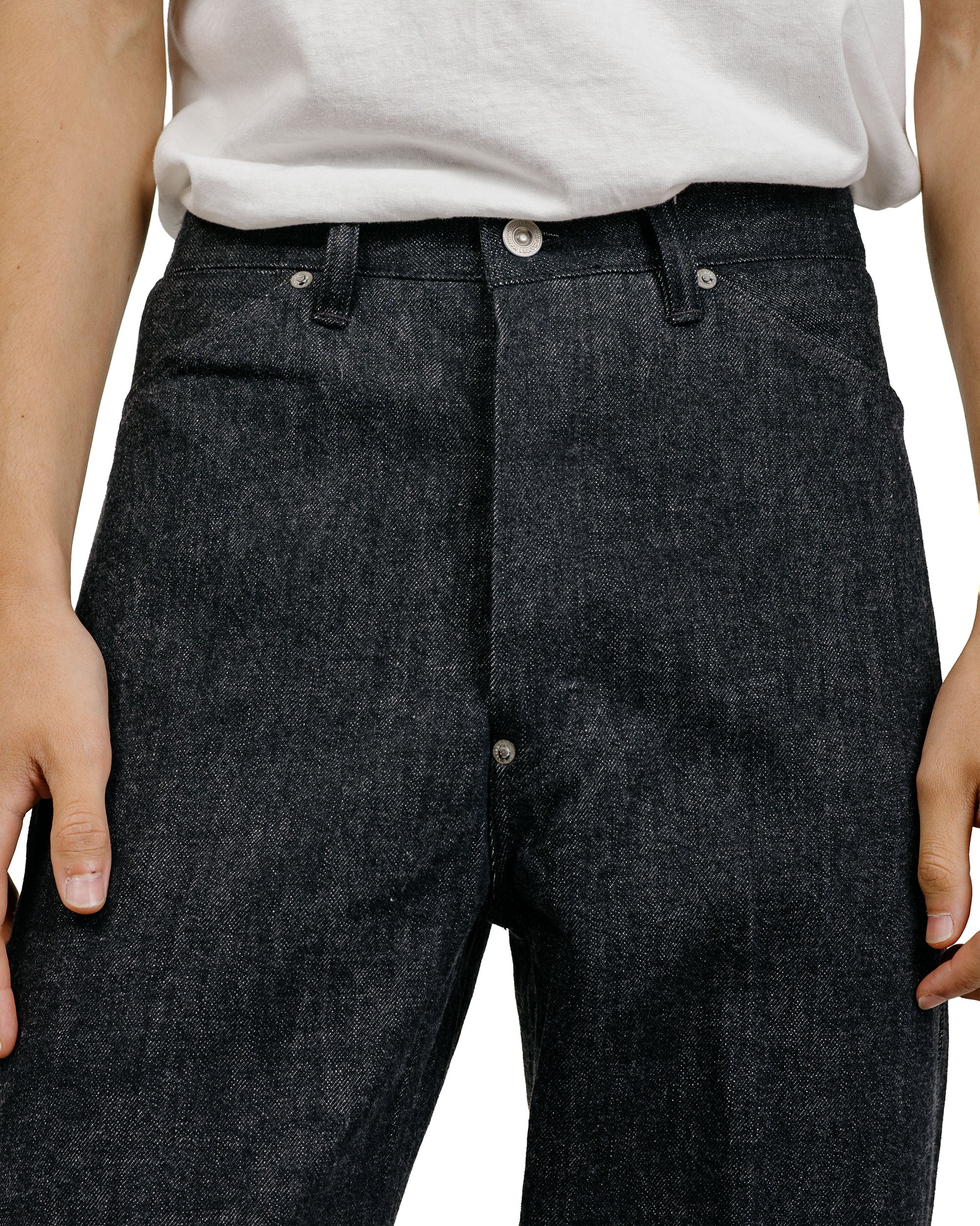 Old Joe Flat-Back Jean Trouser '946' Black