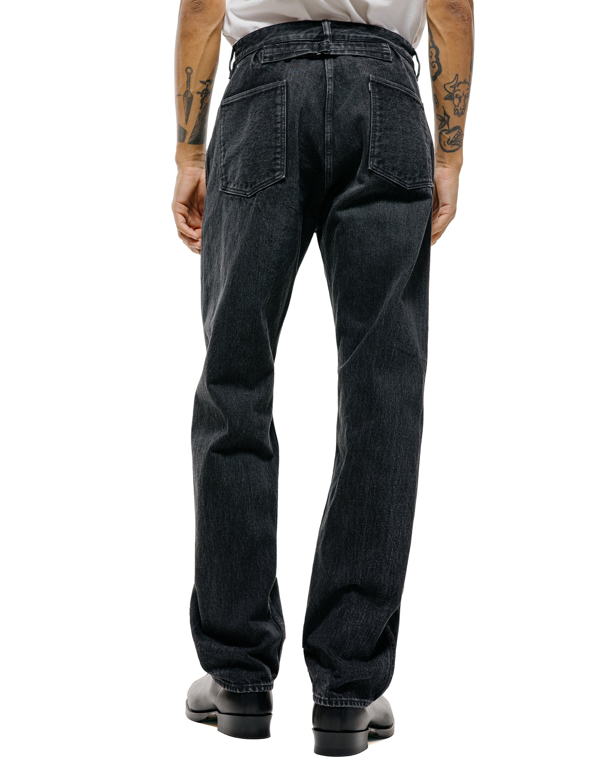 Old Joe Flat-Back Jean Trouser'946' Graphite