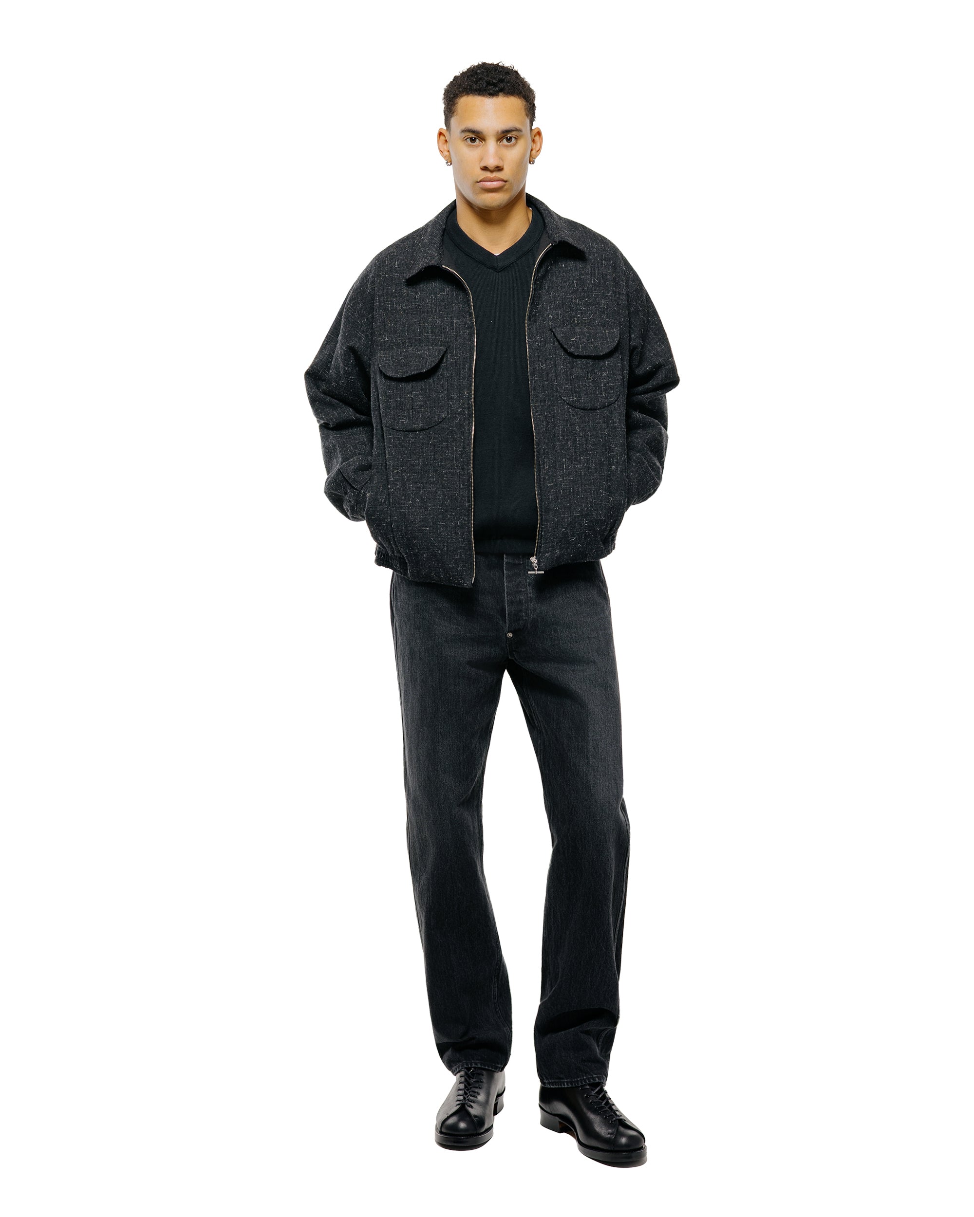 パンツ OLD JOE FLAT-BACK JEAN TROUSER 946 Old Joe Flat-Back Jean Trouser'946' Graphite