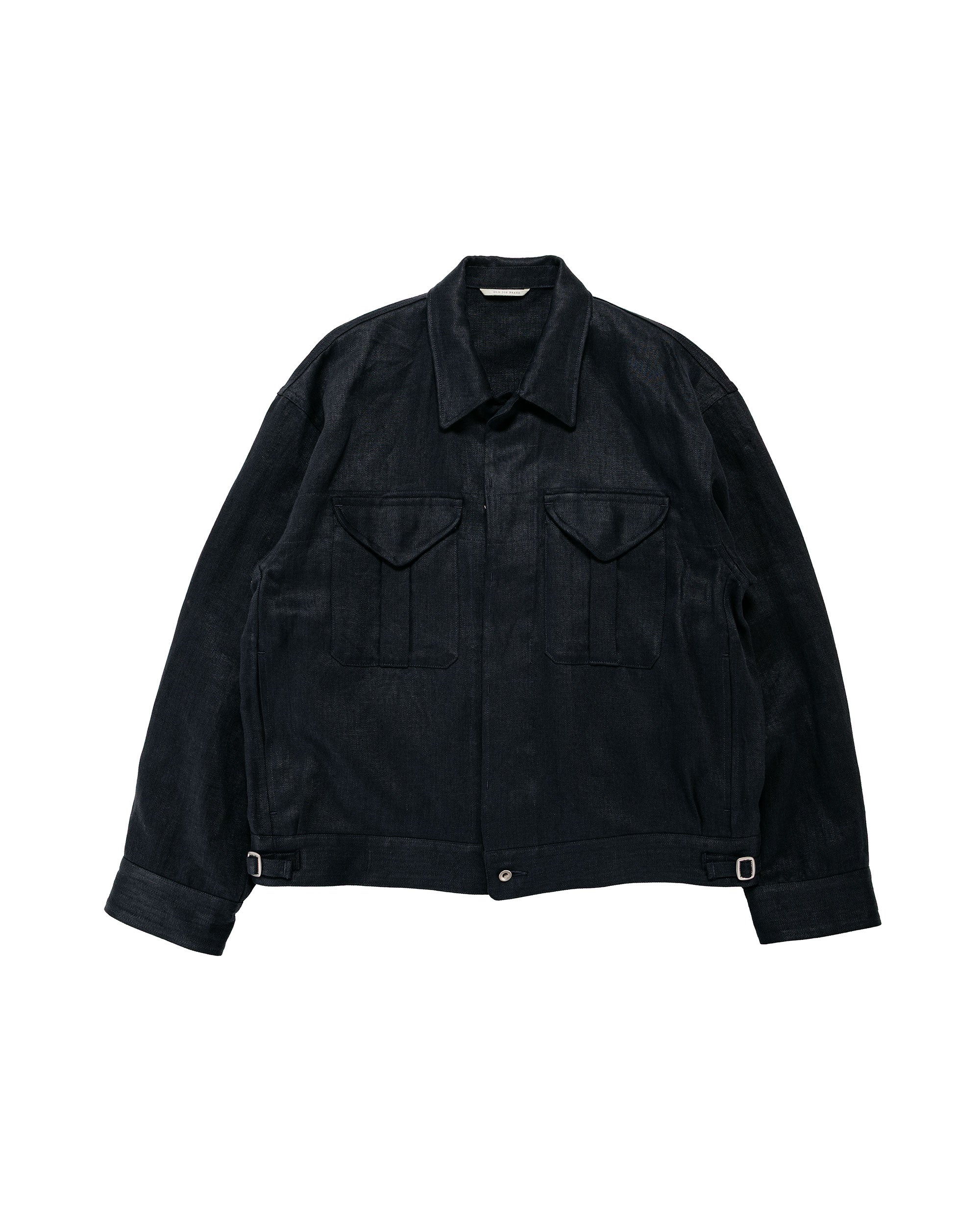 Old Joe Fly-Front Arthur Jacket Black