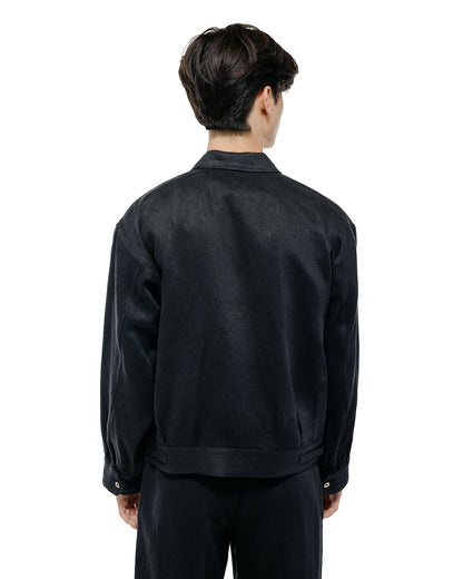 Old Joe Fly-Front Arthur Jacket Black