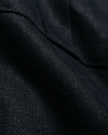 Old Joe Fly-Front Arthur Jacket Black