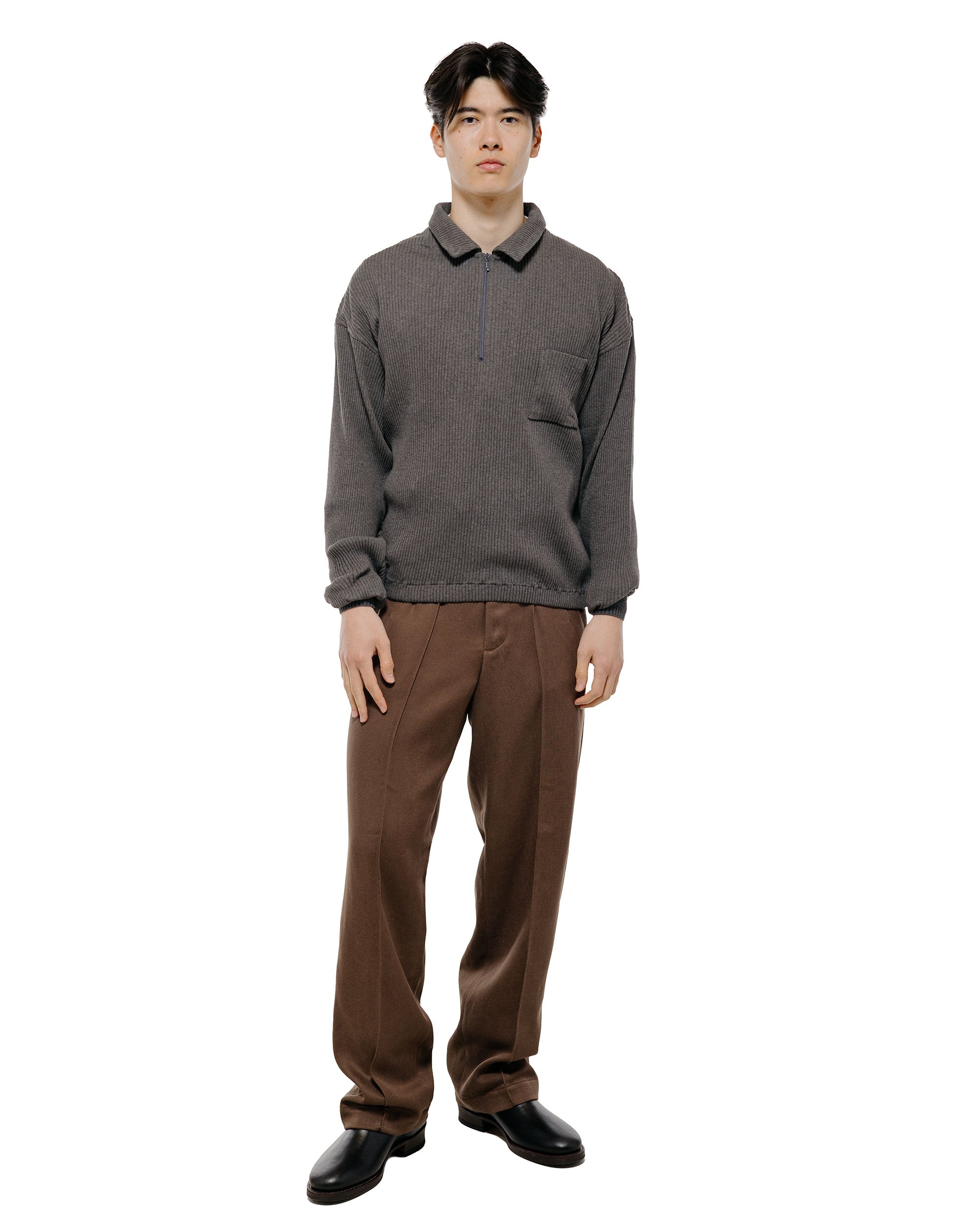 オールドジョー FRONT TUCK ARMY TROUSER Old Joe Front Tuck Army Trouser Coffee