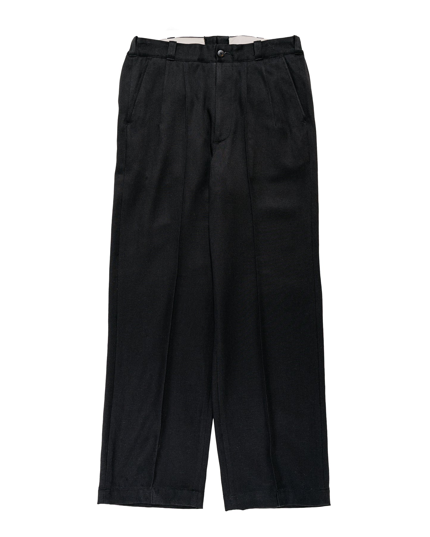 Old Joe Front Tuck Army Trouser Onyx