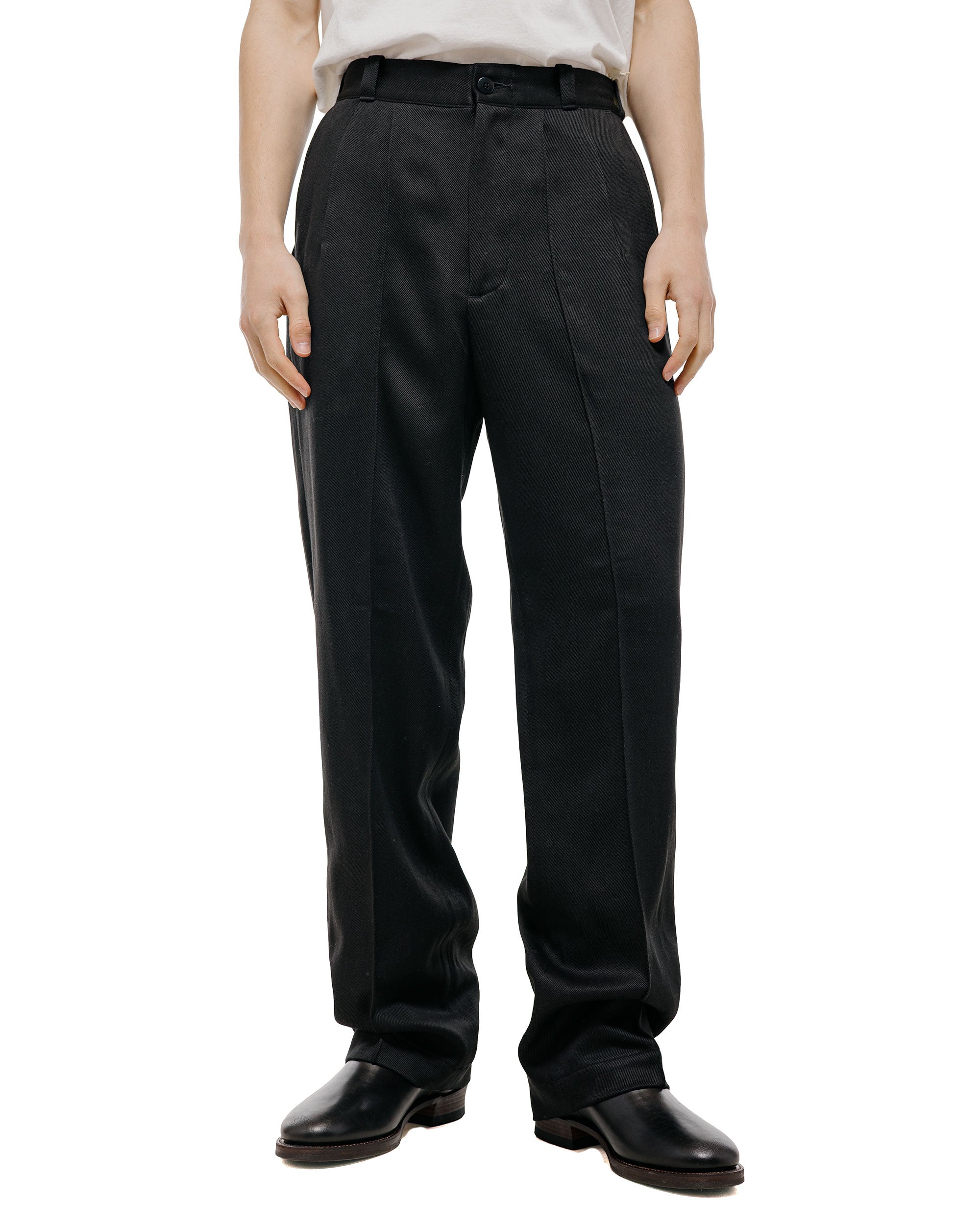 新品 OLD JOE 22AW FRONT TUCK ARMY TROUSER Old Joe Front Tuck Army Trouser Onyx
