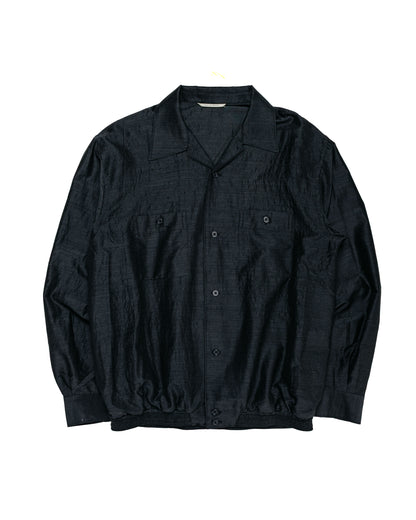 Old Joe Gathered Waist Marlboro Shirts Long Sleeve Onyx