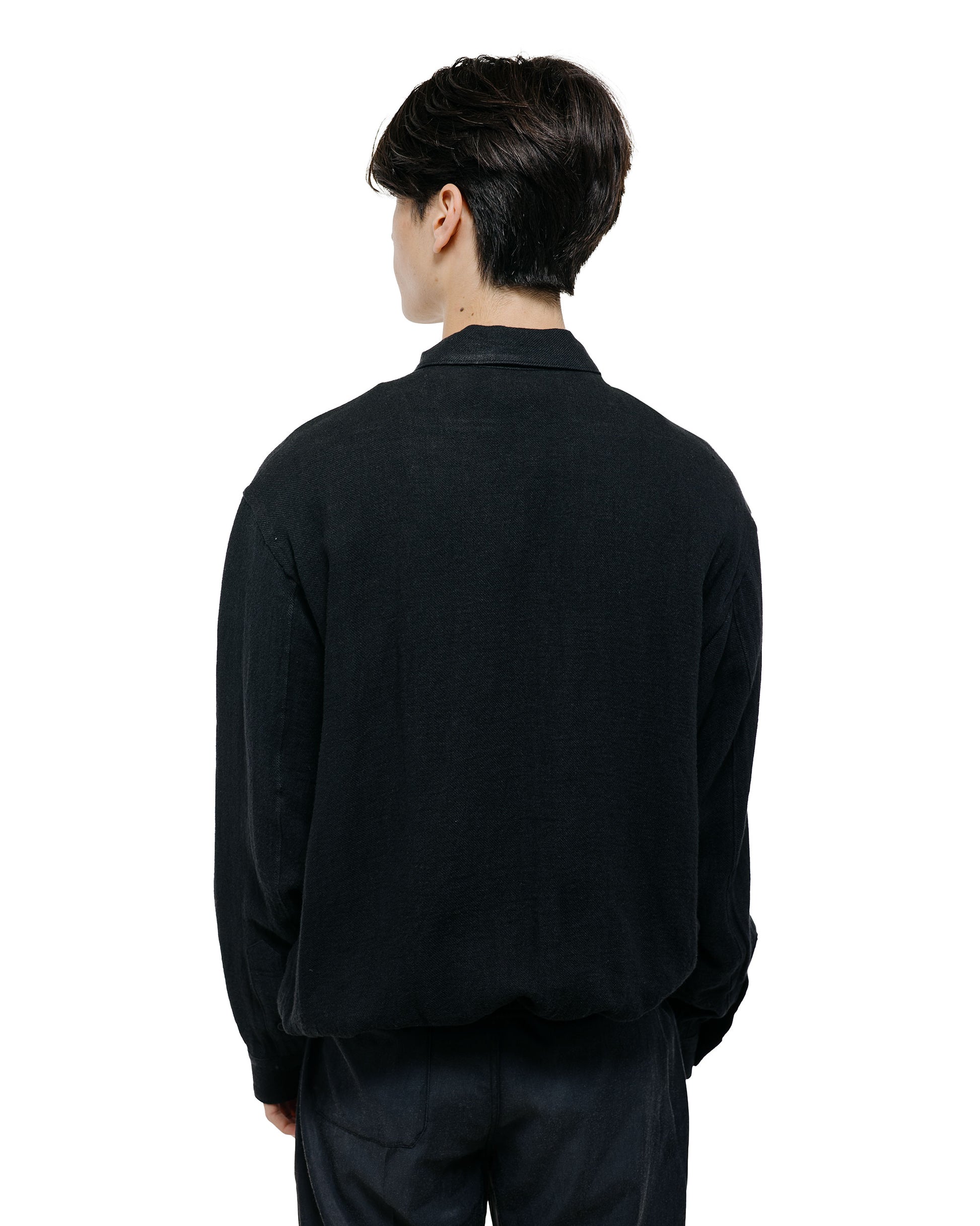 Old Joe Gathered Waist Marlboro Shirts Long Sleeve Onyx
