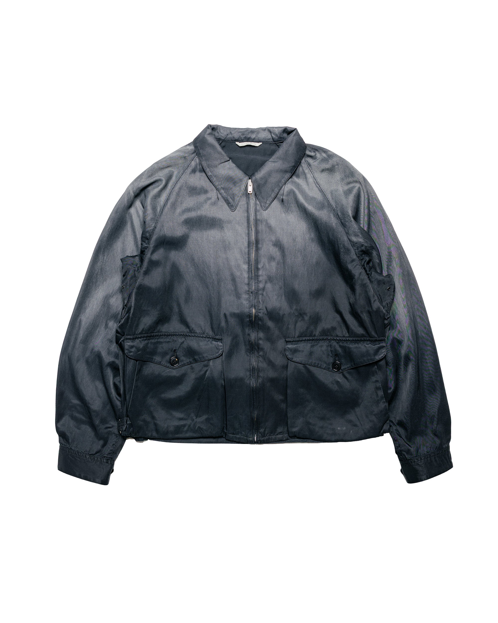 Old Joe Stunning Leather Vehicle Coat (Italian Calf) Onyx Black