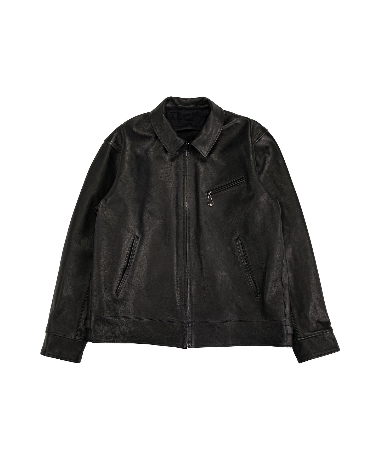 Old Joe Patina Horse-Hide Hercules Jacket Patina Black