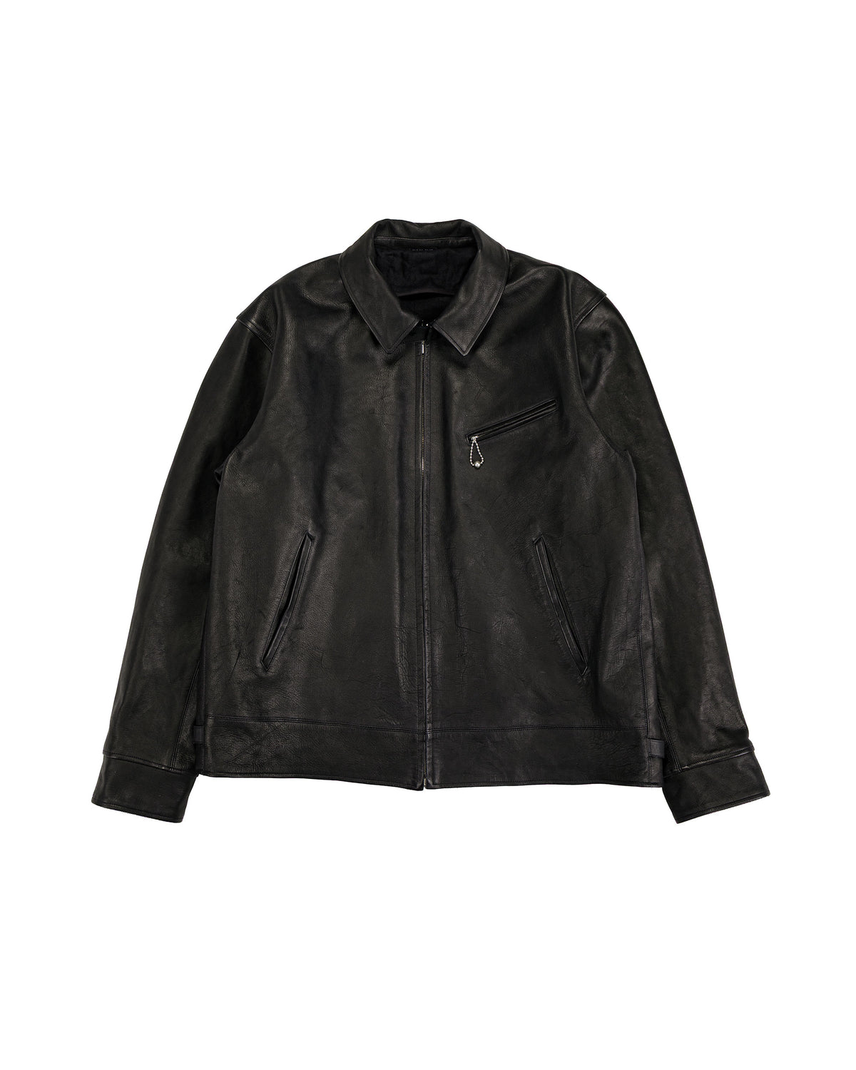Old Joe Patina Horse-Hide Hercules Jacket Patina Black