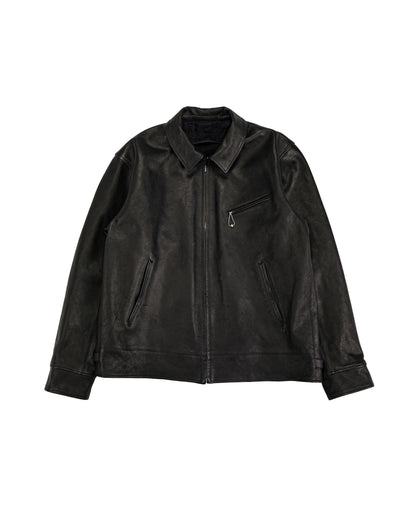 Old Joe Patina Horse-Hide Hercules Jacket Patina Black