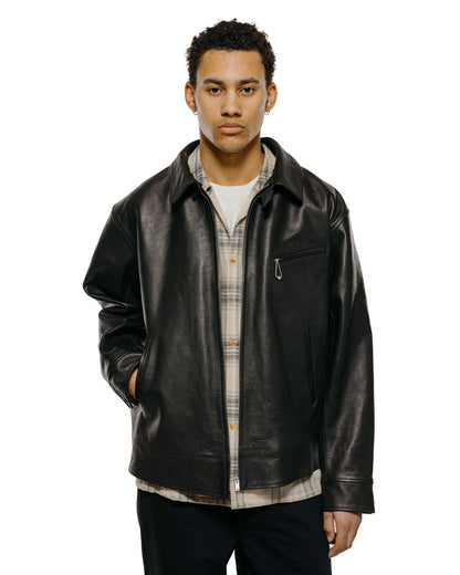 Old Joe Patina Horse-Hide Hercules Jacket Patina Black