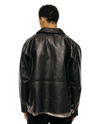 Old Joe Patina Horse-Hide Hercules Jacket Patina Black