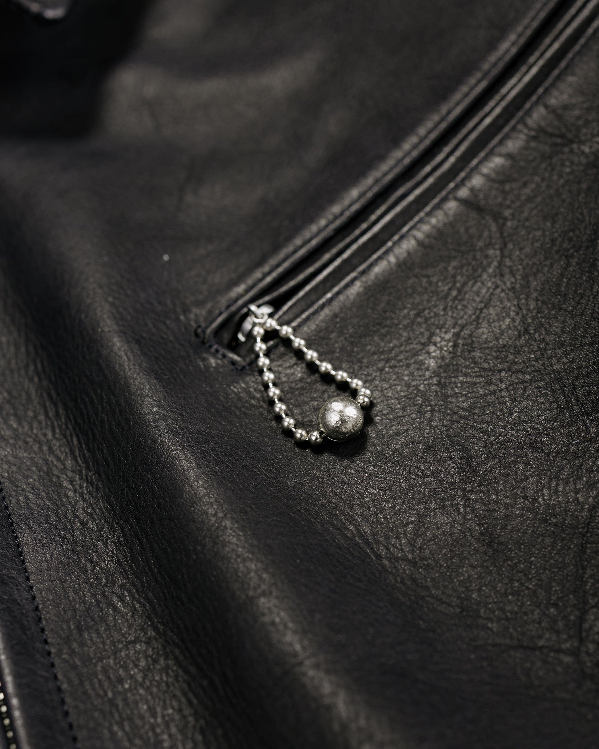 Old Joe Patina Horse-Hide Hercules Jacket Patina Black