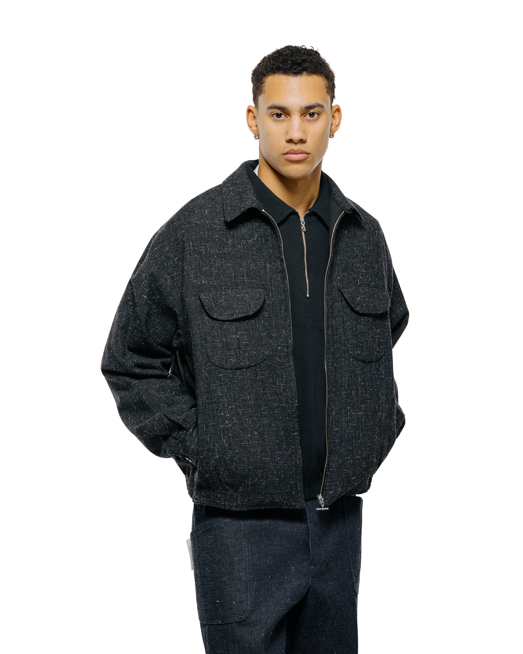 Old Joe Pleated-Pocket Ricky Jacket Graphite
