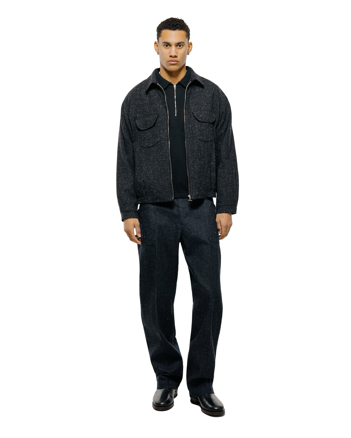 Old Joe Pleated-Pocket Ricky Jacket Graphite