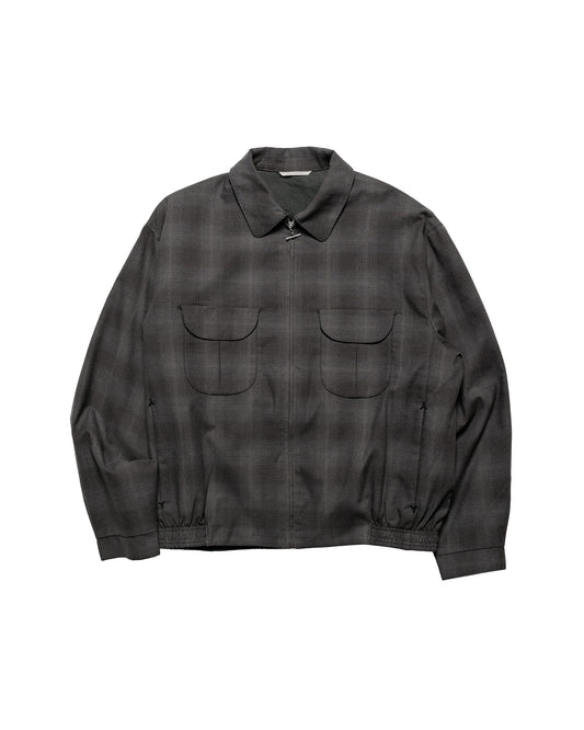 lost & found Old Joe Old Joe Pleated-Pocket Ricky Jacket Graphite Plaid
