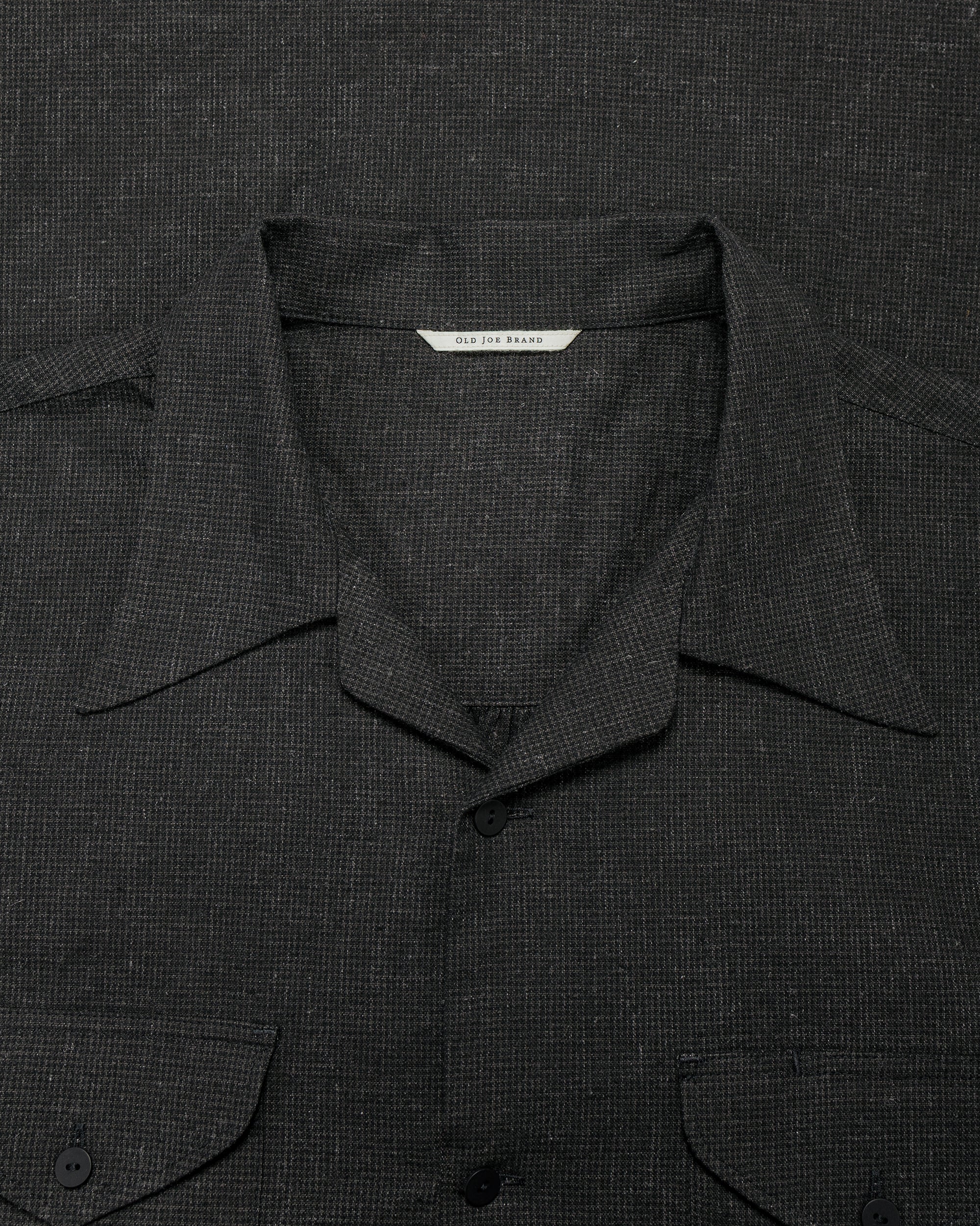 トップス OLD JOE - SWALLOW COLLAR SPORTS SHIRTS Old Joe Swallow Collar Sports Shirts Ink Black