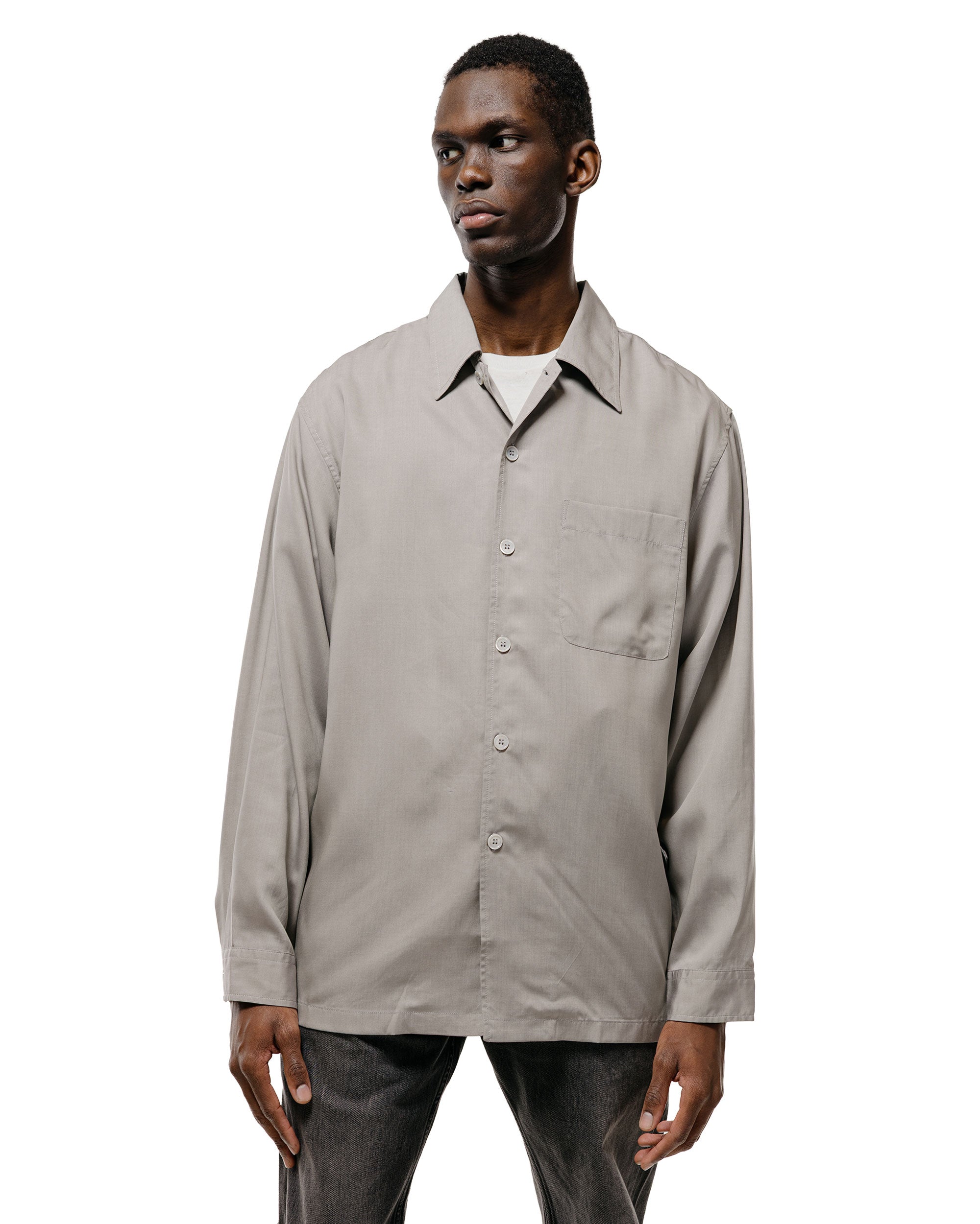 Our Legacy Every Shirt Willow Grey Softflow Tencel