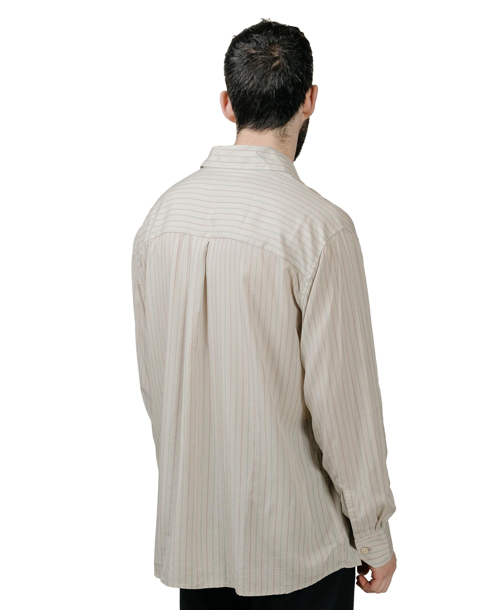Our Legacy Above Shirt IT Support Floating Tencel model back