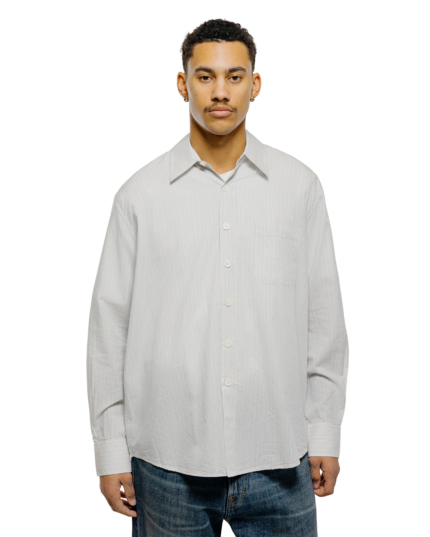 Our Legacy Above Shirt Index Stripe Coolthread Cloth