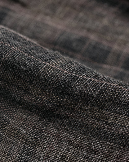 Our Legacy Above Shirt Penumbra Check Sheercoat Linen
