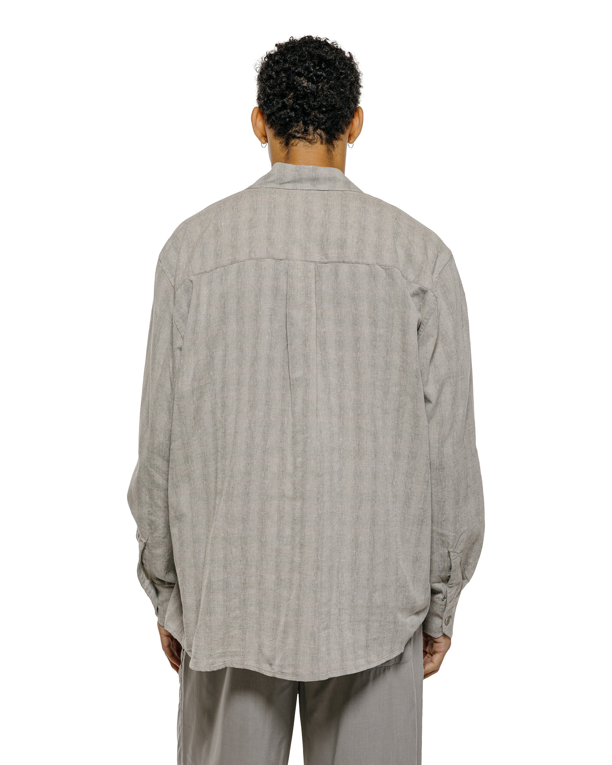 Our Legacy Above Shirt Sage Trail Check Dryline Weave