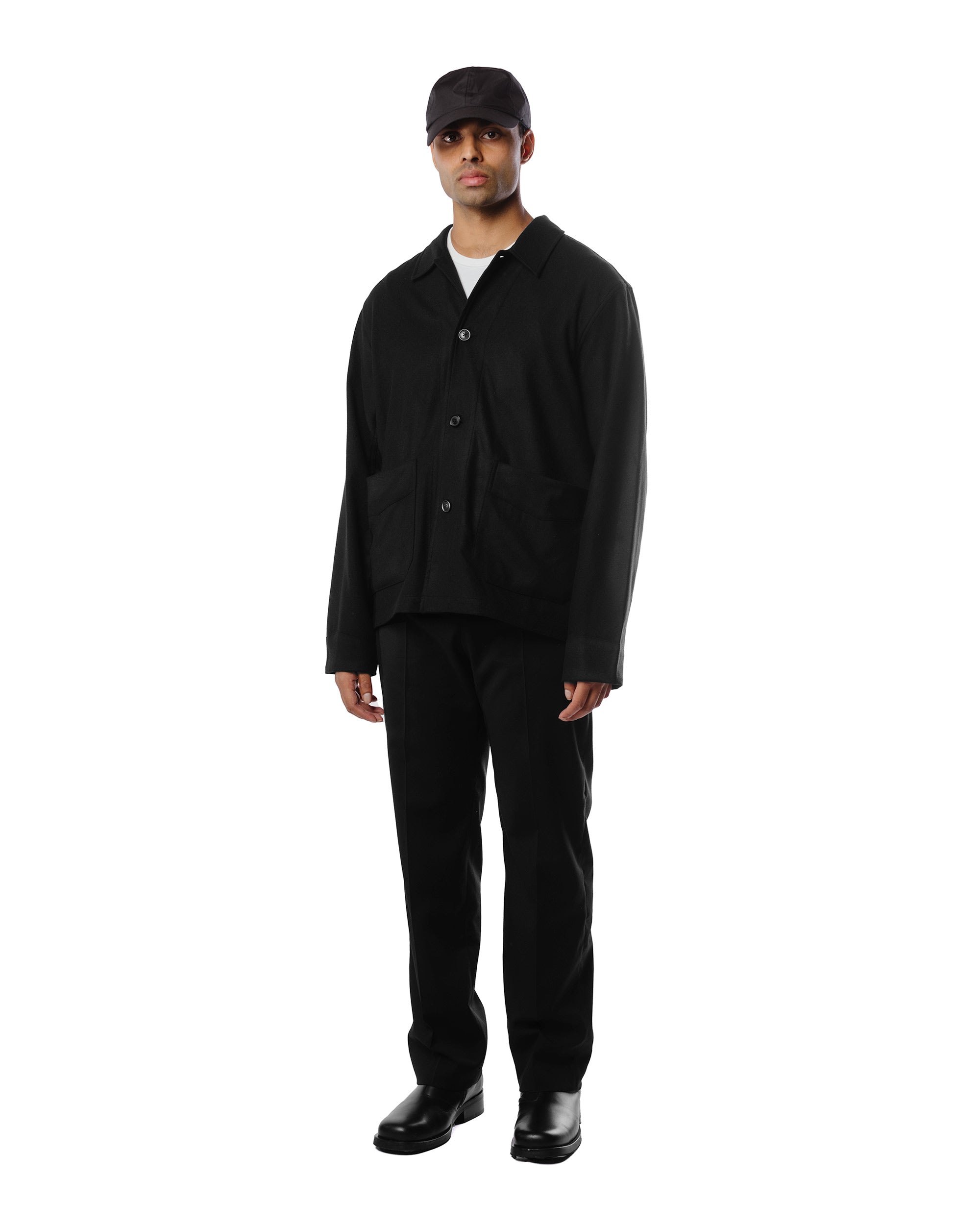 Our Legacy Archive Box Jacket Black Wool