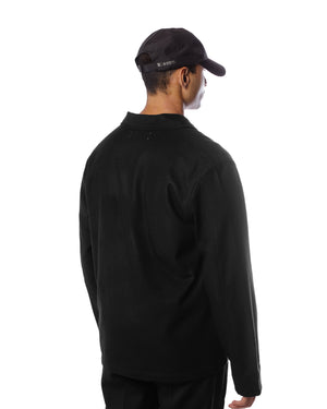 Our Legacy Archive Box Jacket Black Wool Model Rear