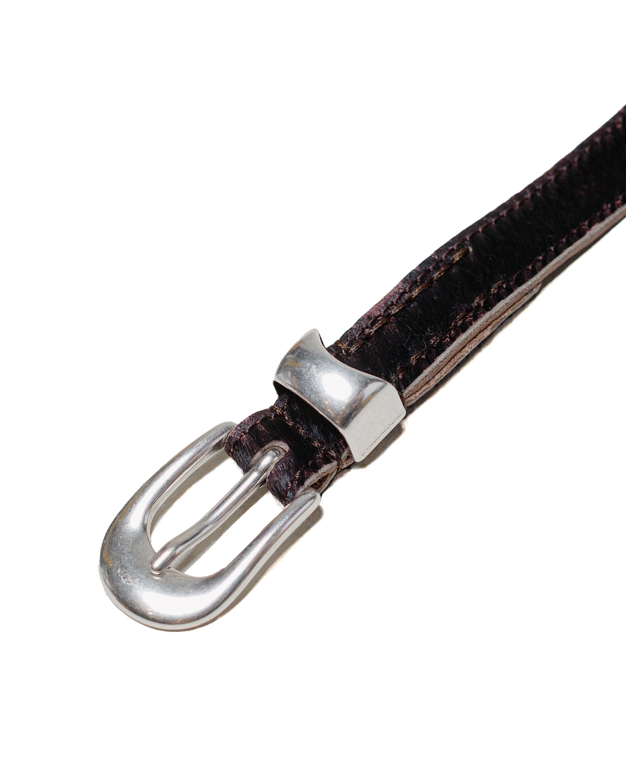 our legacy 2cm belt （croko） Our Legacy - 2 cm Belt Licorice Croc Bull Hide