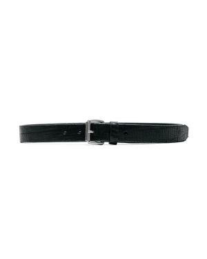 Our Legacy Belt 3CM Laser Crack Black Leather