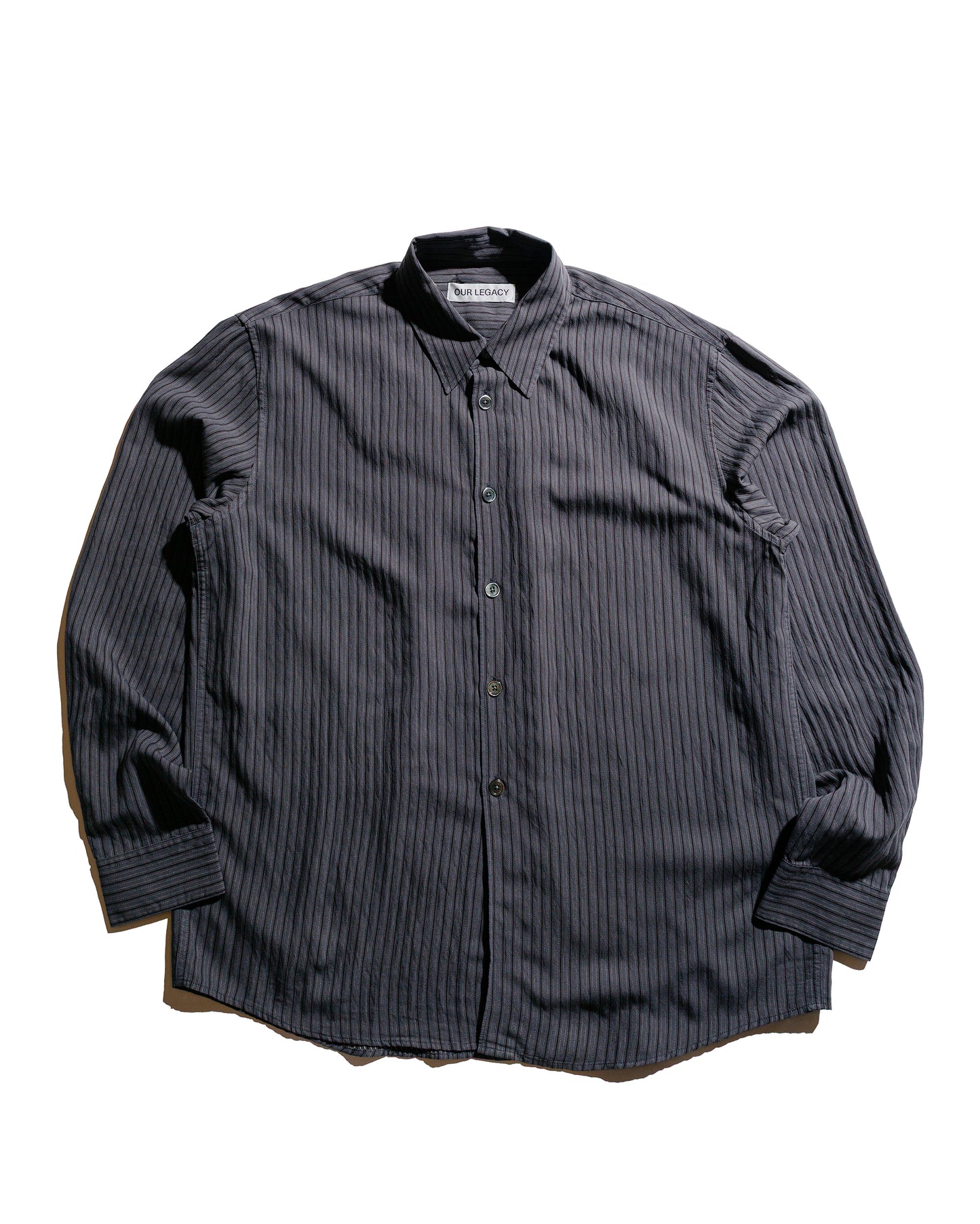 Our Legacy Beyond Shirt Iron Stripe Ceremony Viscose
