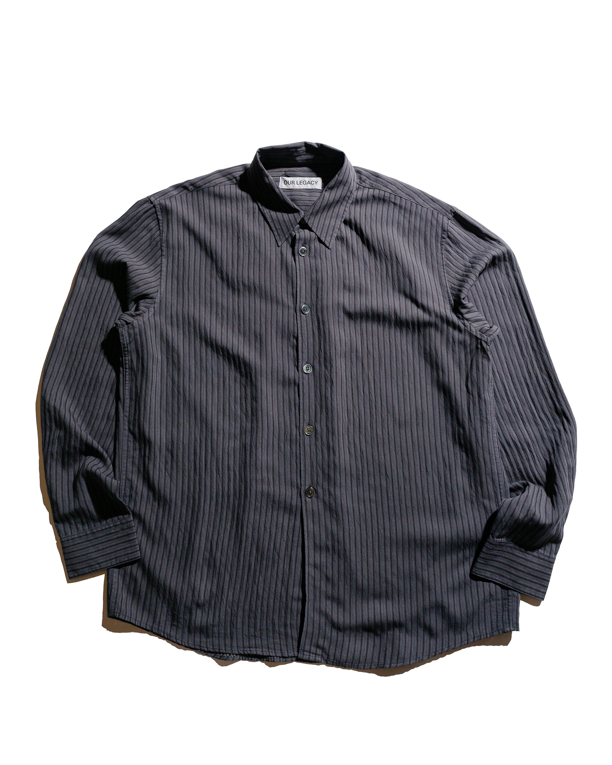 Our Legacy Beyond Shirt Iron Stripe Ceremony Viscose