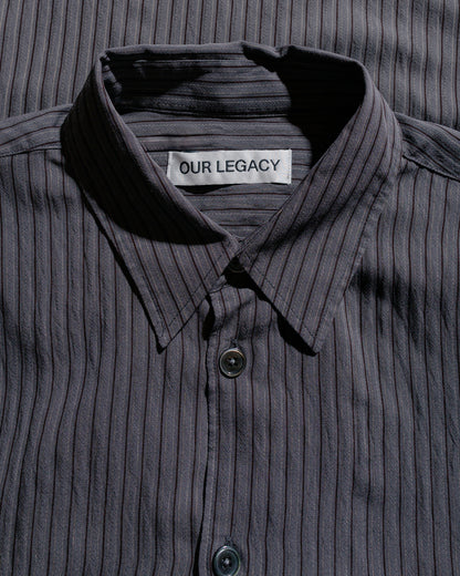 Our Legacy Beyond Shirt Iron Stripe Ceremony Viscose
