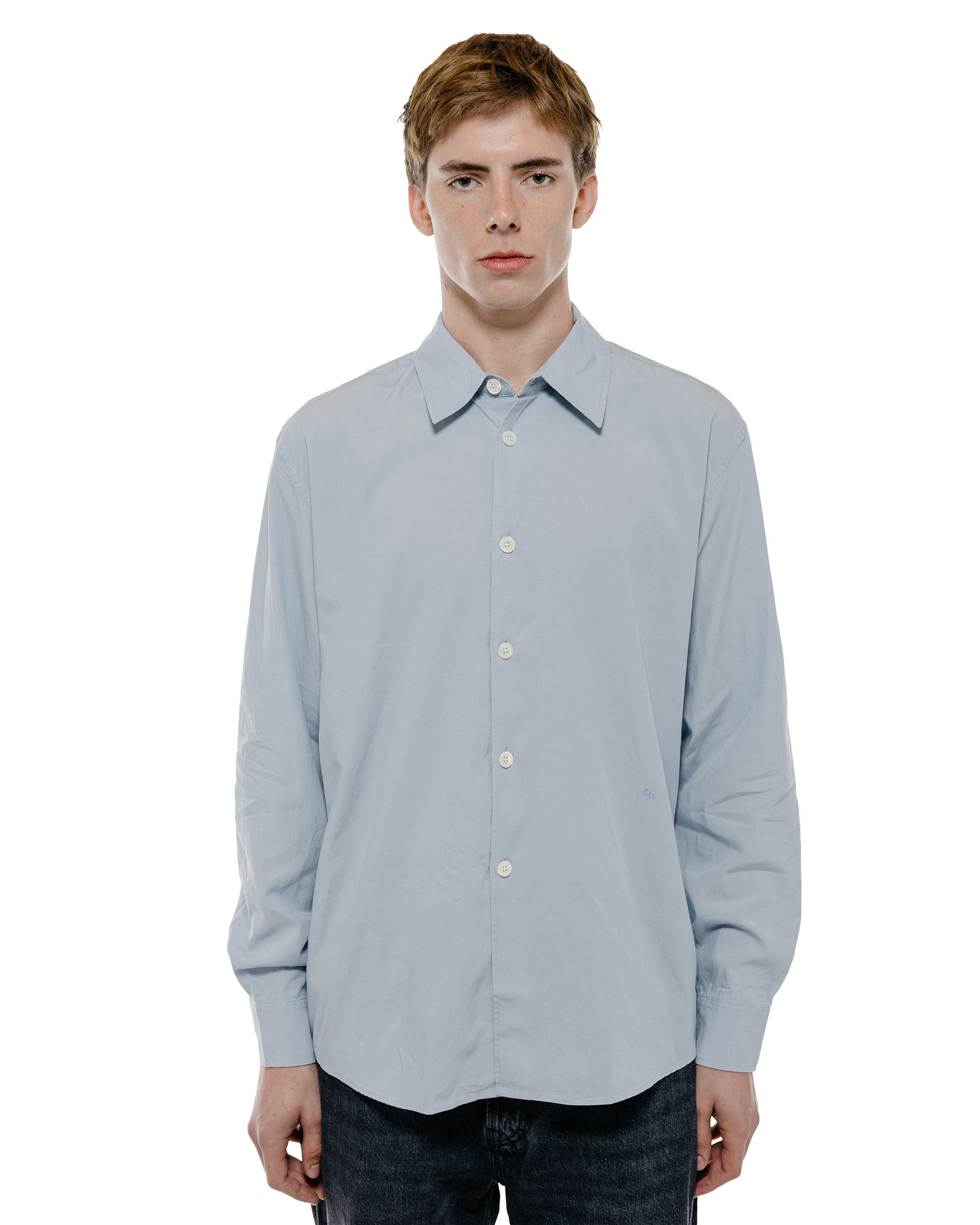 Our Legacy Beyond Shirt Powder Blue Liquid Poplin