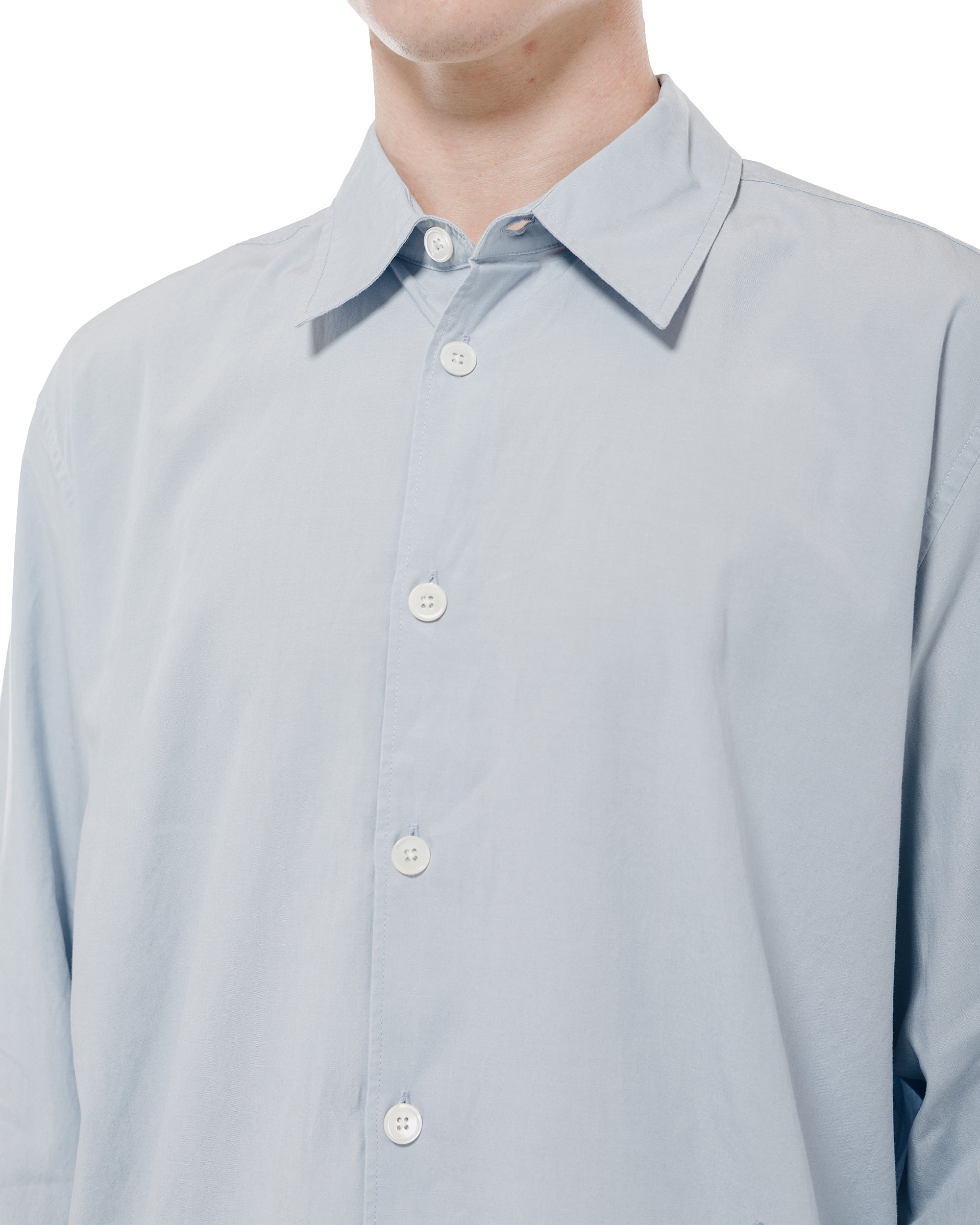 Our Legacy Beyond Shirt Powder Blue Liquid Poplin