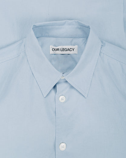 Our Legacy Beyond Shirt Powder Blue Liquid Poplin