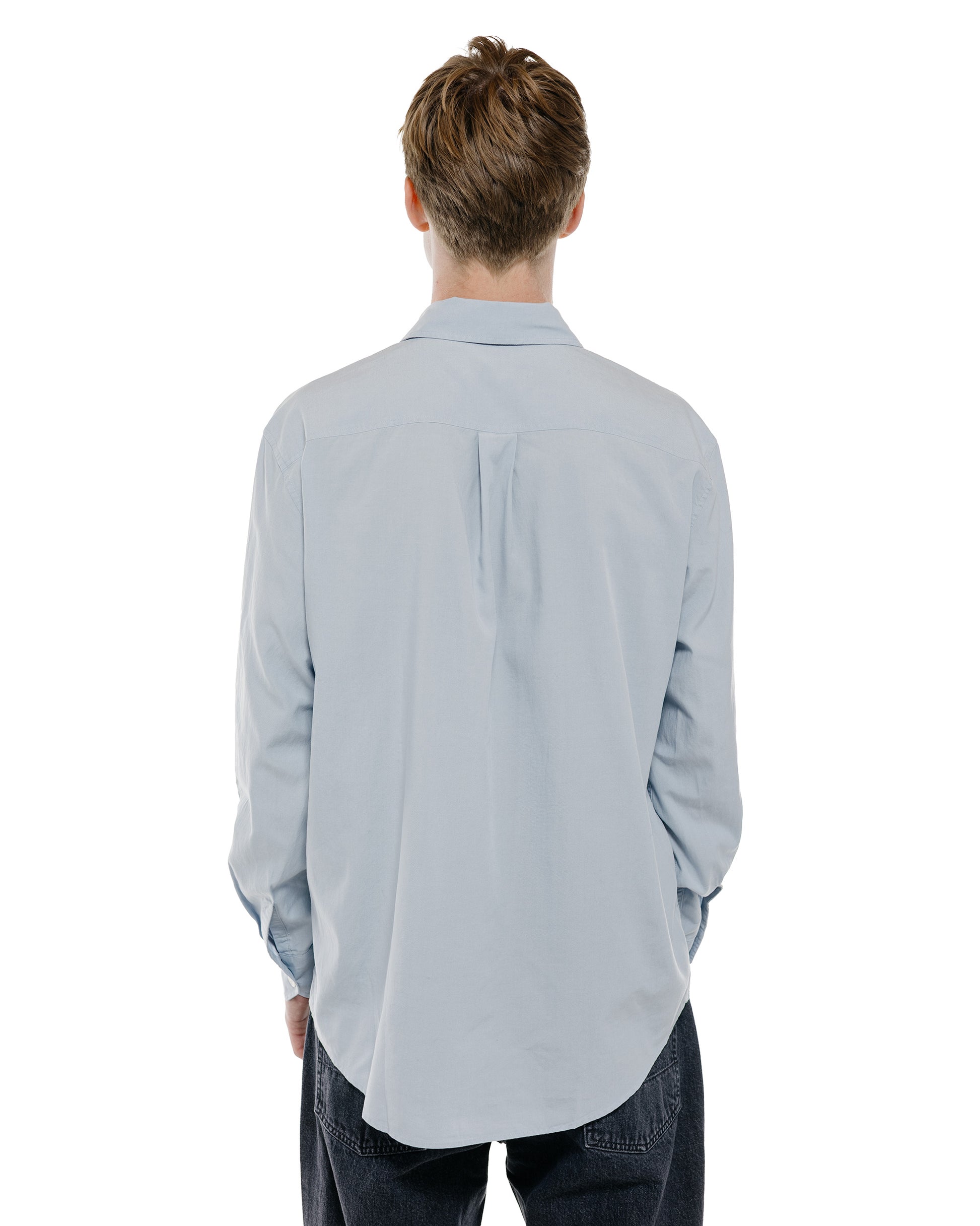 Our Legacy Beyond Shirt Powder Blue Liquid Poplin