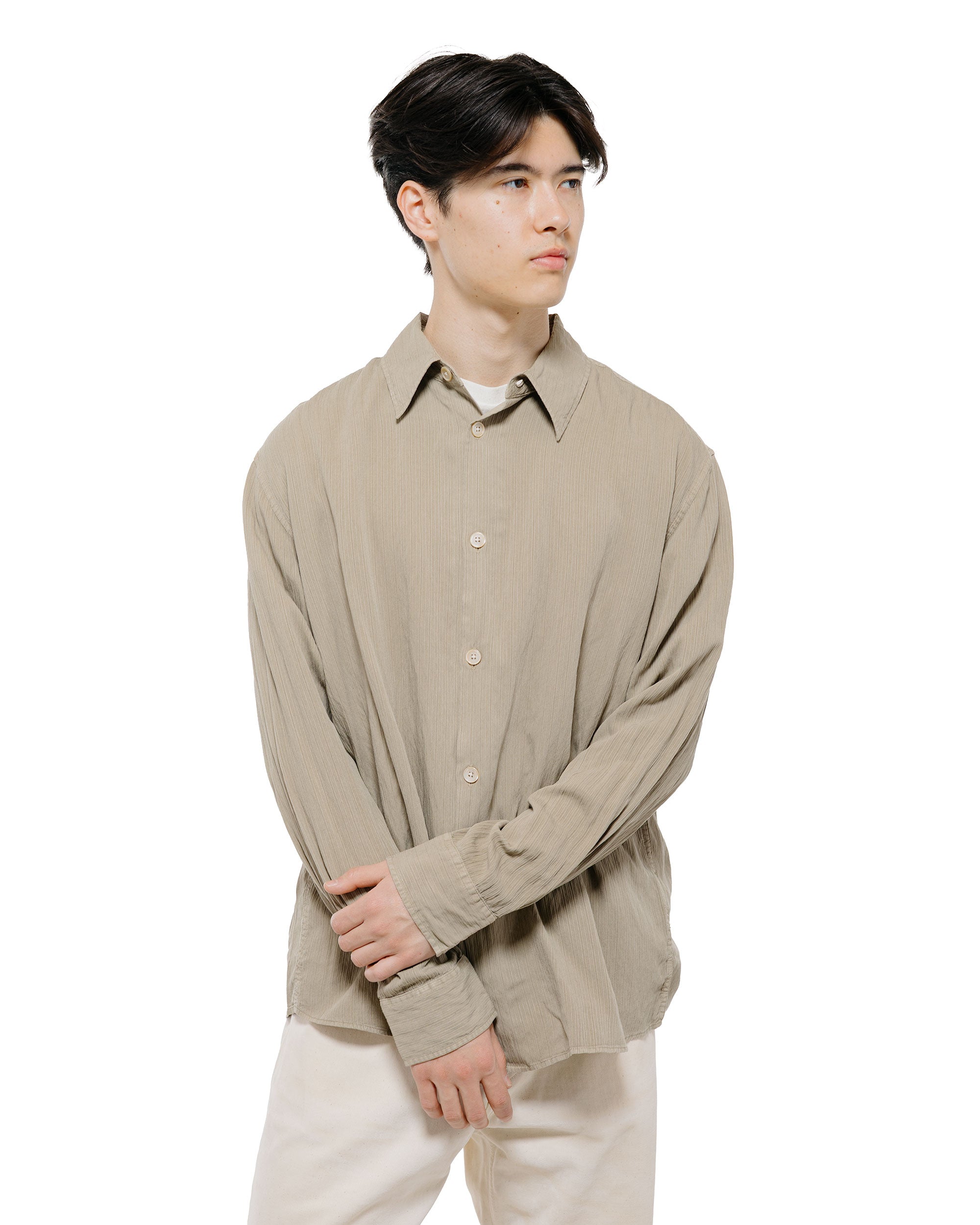 サイズ46 our legacy BEYOND SHIRT Our Legacy Beyond Shirt Sage Haze Ceremony Viscose