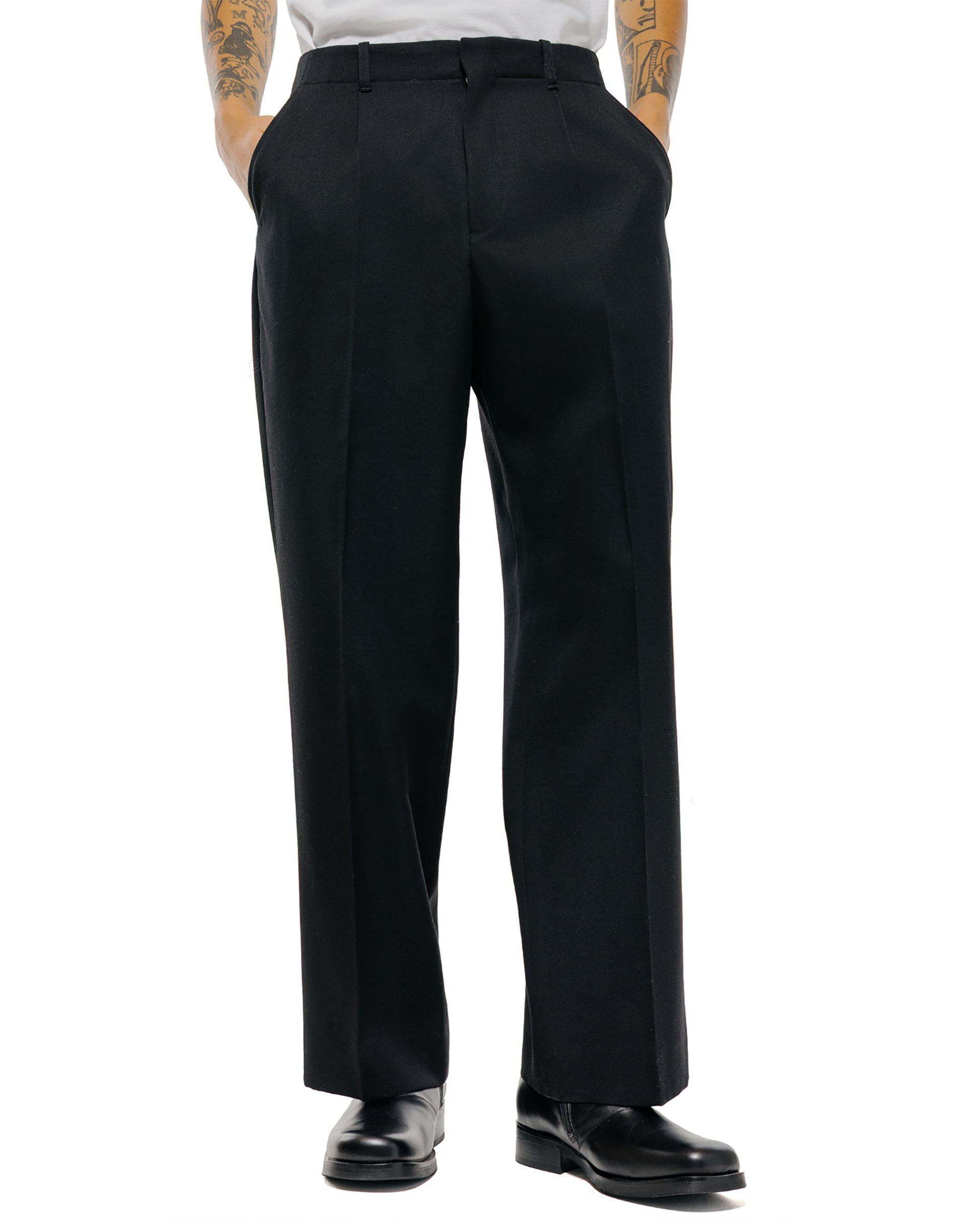 Our Legacy Borrowed Chino Coarse Black Gabardine