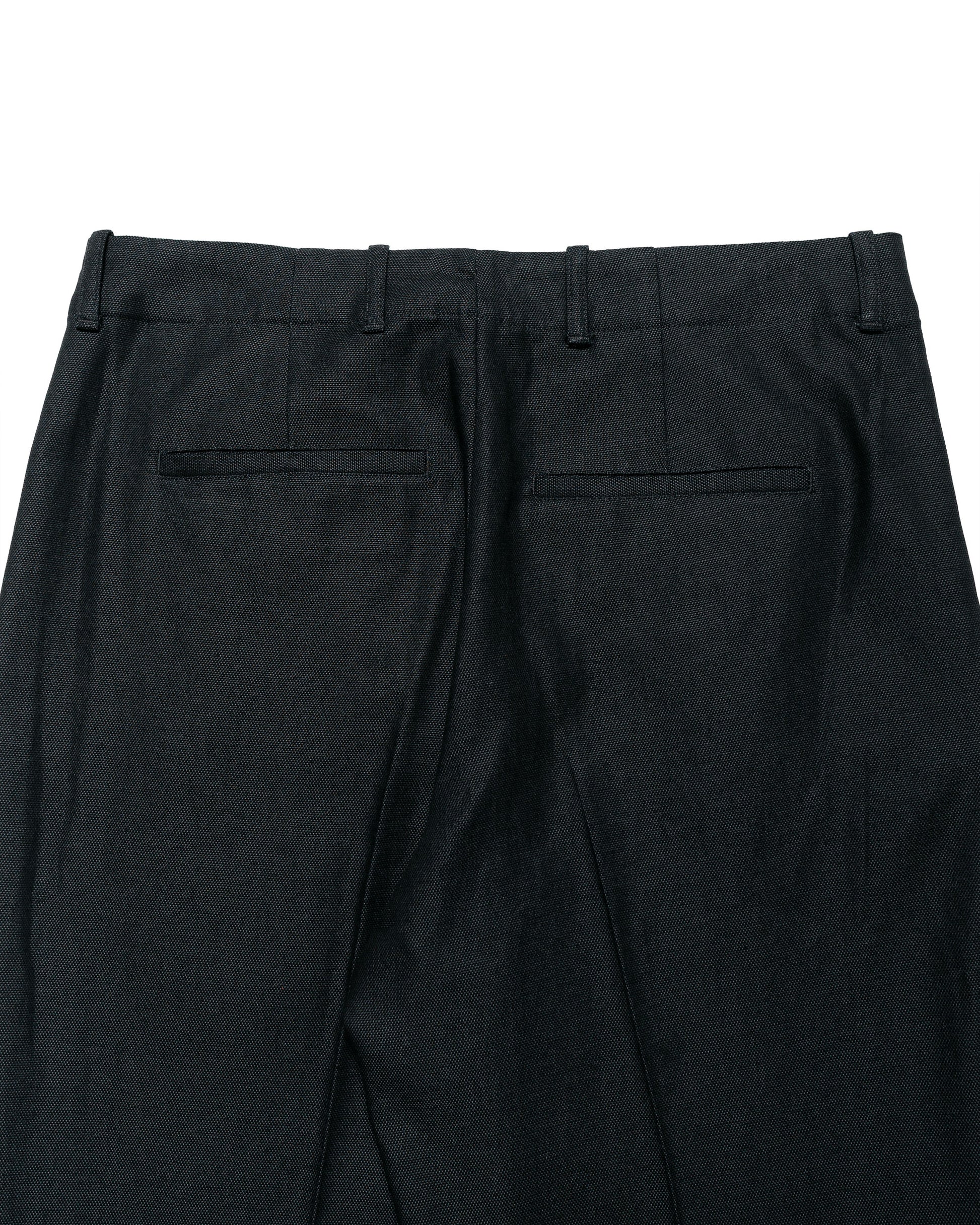 Our Legacy Borrowed Chino Draping Black Canvas back close