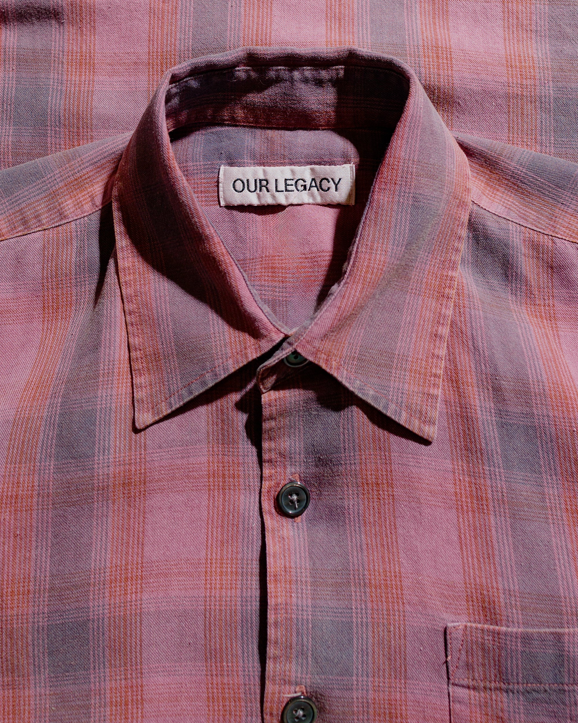 Our Legacy Borrowed Shirt Idaho Flannel Check