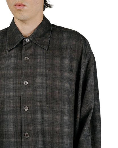 Our Legacy Borrowed Shirt More Check Print