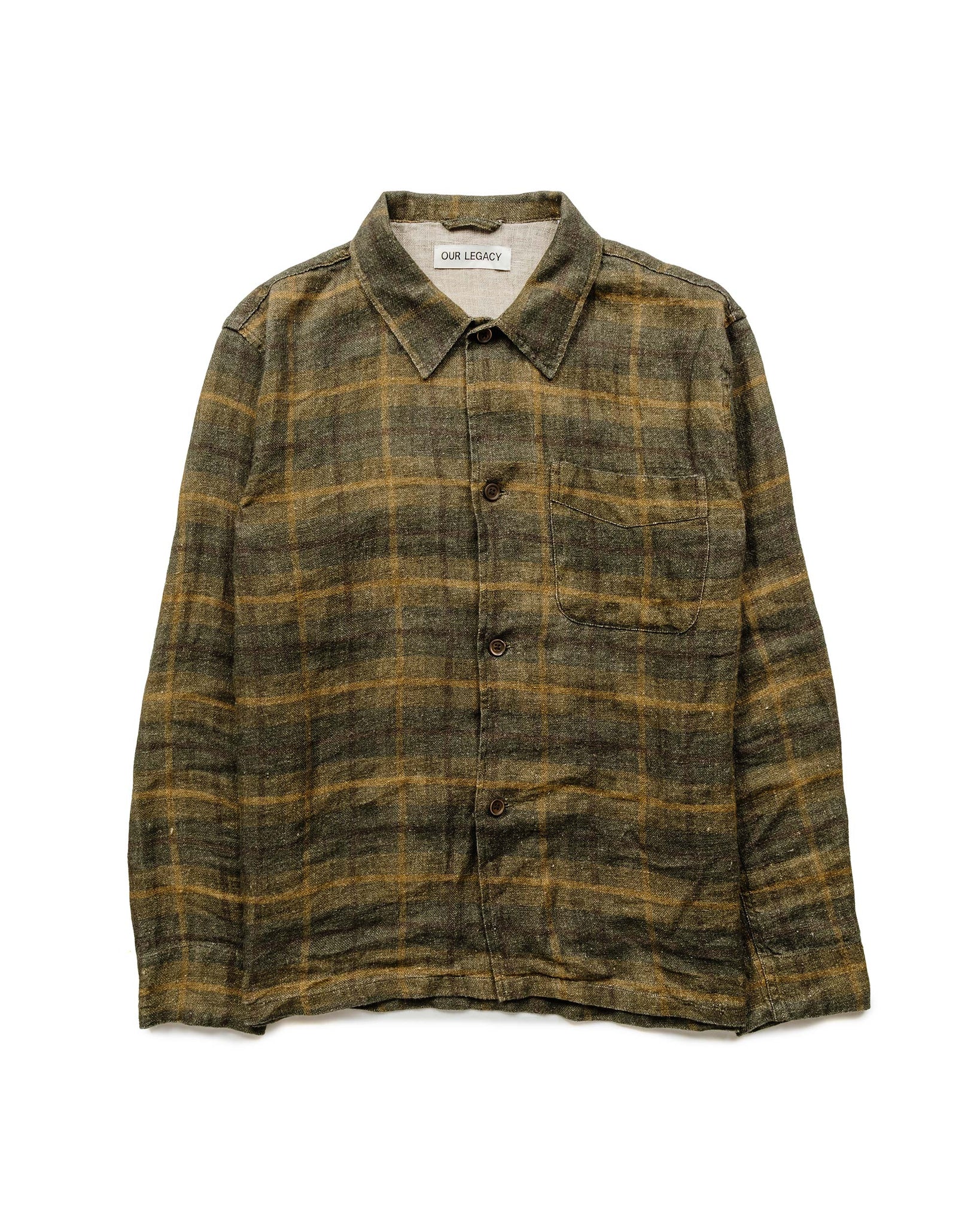 Our Legacy Box Shirt Mirage Wax Check