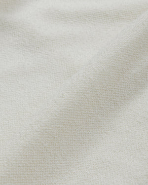 Our Legacy Box Shirt Shortsleeve White Boucle Fabric